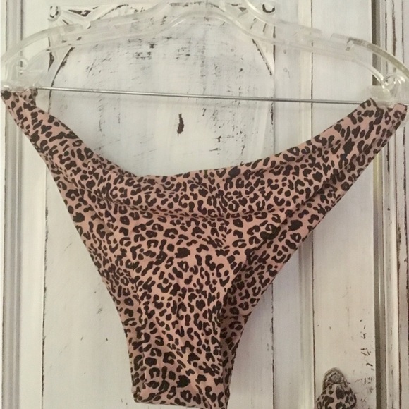 Bathing suit 3 piece leopard NEW l/xl - Picture 3 of 13
